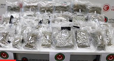 İpsala Sınır Kapısı'nda cipte 17 kilo esrar ele geçirildi