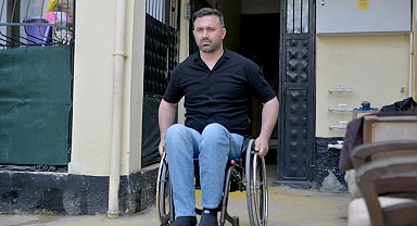 İş kazasında felç kalan Sezgin, kazandığı tazminatın ödenmesini istiyor