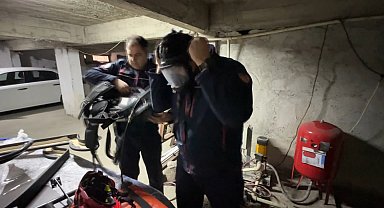 İstanbul- Avcılar'da temizlik için girdiği su deposunda mahsur kaldı; itfaiye kurtardı