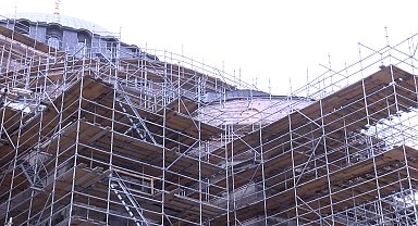 İstanbul - Ayasofya'nın ana kubbesinde restorasyon başlıyor