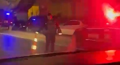 İstanbul- Büyükçekmece'de 'dur' ihtarına uymayan motosikletli şüpheliler polise ateş açtı