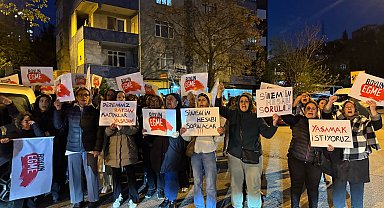 İstanbul - Çatalca'da öldürülen Sinem Çeşim için Kartal'da yürüyüş düzenlendi