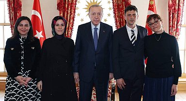 İstanbul - Cumhurbaşkanı Erdoğan, Minguzzi ailesi ile görüştü
