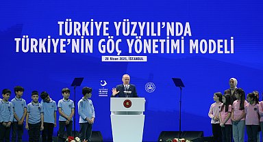 İstanbul- Cumhurbaşkanı Erdoğan: Türkiye'de toplam 4 milyon 33 bin göçmen var -1
