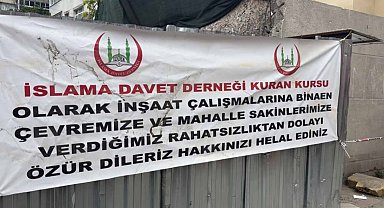 İstanbul - Fatih'te iş makinesinin çarptığı işçi 10 metrelik kuyuya düştü Drone görüntüleriyle