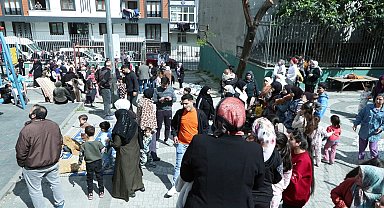 İstanbul - İstanbul'da deprem sonrasında vatandaşlar parklara akın etti