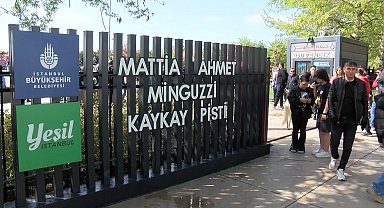 İstanbul - Kadıköy'de öldürülen 14 yaşındaki Mattia Ahmet Minguzzi'nin adı kaykay pistine verildi