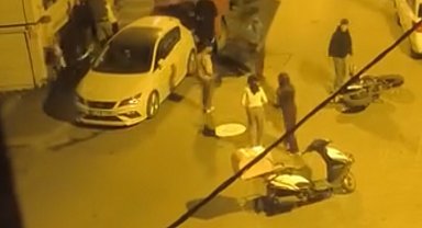 İstanbul - Kağıthane'de abart egzoz kullanan motosikletliyle mahalle sakini arasında metal çubuklu kavga : 2 yaralı