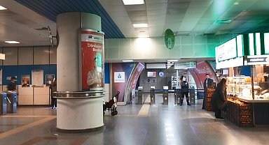 İstanbul- Levent- Boğaziçi Üniversitesi Hisarüstü metro hattında arıza nedeniyle seferler durdu