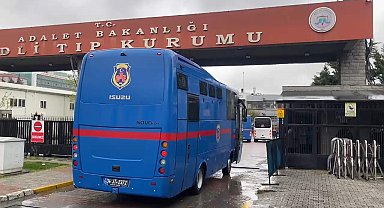 İstanbul - Mahir Polat Adli Tıp Kurumu'na getirildi Sevk görüntüsüyle