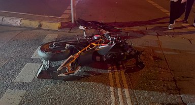 İstanbul - Sarıyer'de otomobil ile motosiklet çarpıştı: 2 ağır yaralı