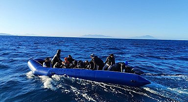 İzmir'de açıklarında 26 kaçak göçmen yakalandı