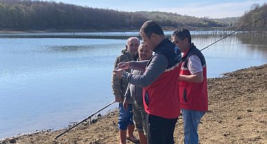 Kandıra'da liman ve iç göletlerde av yasağı denetimi