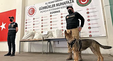 Kapıkule'de 46 kilo uyuşturucu ele geçirildi; 3 gözaltı