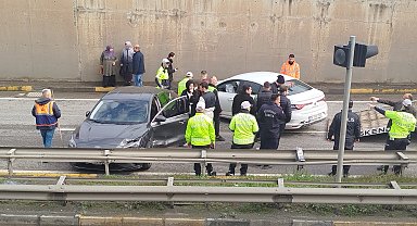 Karadeniz Sahil Yolu'nda 25 araç zincirleme kazaya karıştı; 12 yaralı