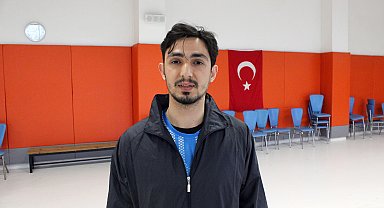 Kazada görme yetisini kaybeden Asım'ın, spor sayesinde hayatı değişti