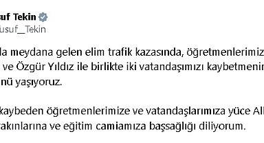 Kazada hayatını kaybeden 3 öğretmen Düzce'de toprağa verildi
