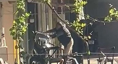 Kendisini tabancayla vuran şüpheliyi peşine düşüp yakaladı