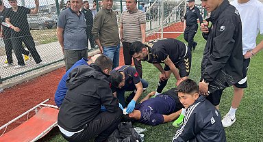Konya'da amatör lig maçı sonunda saha içinde gerginlik yaşandı: 2 yaralı