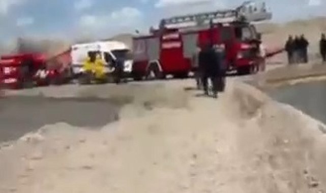 Kum ocağında çalışırken nehre düşen Mehmet, kayboldu