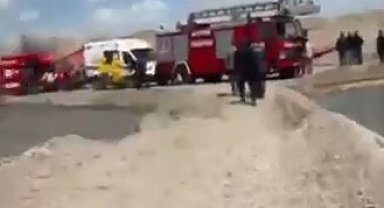 Kum ocağında çalışırken nehre düşen Mehmet, kayboldu