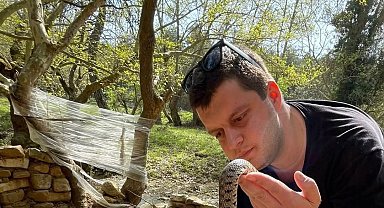 Kurduğu fotokapanlarla 13 yıldır yaban hayatı kayıt altına alıyor