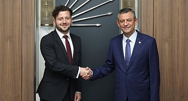 Özel, Almanya Yeşiller Partisi Eş Genel Başkanı Banaszak ile görüştü