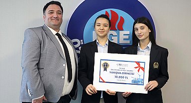 Özel Ege Lisesi, Genç Girişimciler Proje Yarışması'nda birincilik elde etti