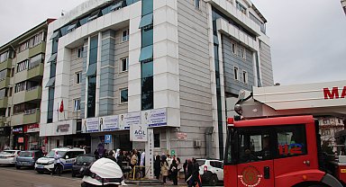 Özel hastanede jeneratördeki patlama yangına neden oldu