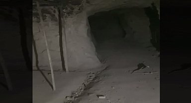 Pençe-Kilit bölgesinde tespit edilen mağara imha edildi