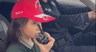 Polislik hayallerini 1 günlüğüne gerçekleştirdiler