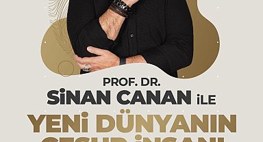 Prof. Dr. Sinan Canan, TED Ata Sahne'de izleyici ile buluşacak