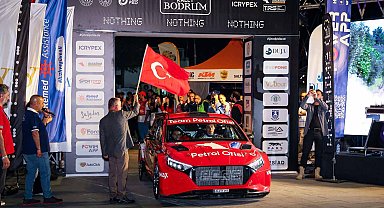 Rally Bodrum 5'inci kez start verdi, yarışlar nefes kesti