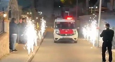 Safranbolu'da kavga ihbarına giden polislere kutlama