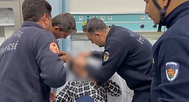 Şanlıurfa'da göz kapağı fermuara sıkışan Yasemin'i itfaiye kurtardı