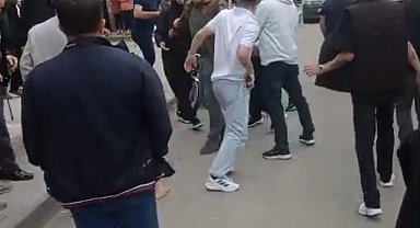 Silahlı kavgada ağır yaralandı; olay kamerada