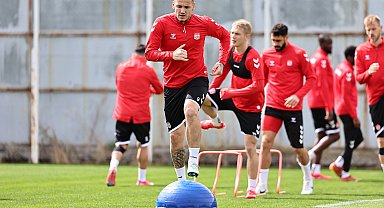 Sivasspor, Çaykur Rizespor maçı hazırlıklarını sürdürdü