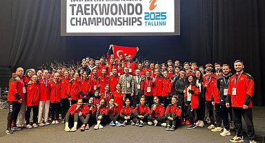 Taekwondo Genç Milli Takımı Avrupa şampiyon oldu