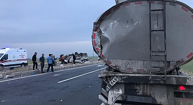 Tankere çarpıp takla atan kamyonetteki 2 yaşındaki Mehmet Ali öldü