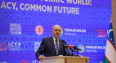 TBMM Başkanı Kurtulmuş,'Türk Dünyasının Yükselen Yıldızı Olarak Gençlik: Ortak Mirasımız, Ortak Geleceğimiz' temalı konferansta konuştu