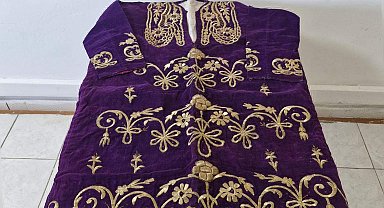 Tekirdağ'da tarihi eser niteliği taşıyan kıyafet ele geçirildi