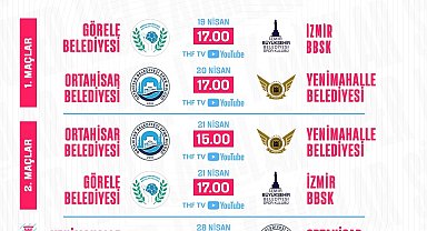 THF Kadınlar Süper Ligi'nde play-off heyecanı yarın başlıyor