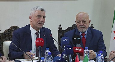 Ticaret Bakanı Ömer Bolat, Suriye'de resmi temaslarda bulundu