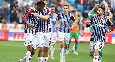 Trabzonspor sezon başından beri ilk kez 3'te 3 yaptı