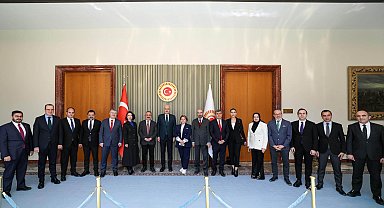 TÜBAF'tan TBMM Başkanı Kurtulmuş'a ziyaret