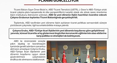 Türkiye-ABD İşbirliği Çalışma Grubu Toplantısı gerçekleştirildi