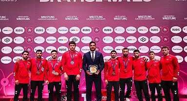 Türkiye, Avrupa Güreş Şampiyonasını 14 madalya ile tamamladı