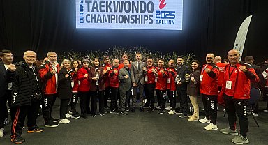 Türkiye Taekwondo'da erkeklerde Avrupa şampiyonu, kadınlarda ve genel sıralamada 2'nci oldu