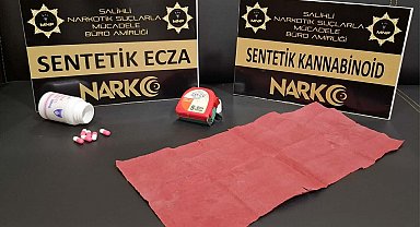 Üzerinde A4 kağıdına emdirilmiş uyuşturucu ele geçirilen şüpheli, tutuklandı