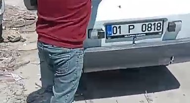 Yeni yaptırdığı boyası dökülen otomobilinin camlarını sopayla kırdı